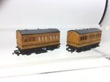 Hornby R296 OO Gauge Track Cleaning Coach x2,Hampshire Models 