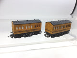 Hornby R296 OO Gauge Track Cleaning Coach x2,Hampshire Models 