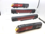 Hornby R2045 OO Gauge Virgin 4 Car HST Set 43063/43093/42090/42103 NEEDS ATTN (L1),Hampshire Models 