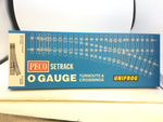 Peco ST-U751 O Gauge Code 124 Unifrog Left Hand Point/Turnout Bullhead