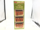 Peco LK213 OO Gauge 1960s Semi-Detached House Back Laser Cut Wood Kit