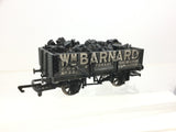 Hornby R1035 OO Gauge 5 Plank Wagon Wm Barnard