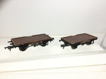 Bachmann 37-980 OO Gauge BR Conflat A Wagon Twin Pack
