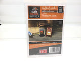 Scale Model Scenery LX470 OO Gauge Pavement Signs Kit