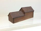 Graham Farish 42-106 N Gauge Red Brick Carthouse and Stables