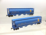 Bachmann 19139 HO Gauge 4 Bay Grain Hopper Alberta Heritage Fund ALNX 396400 x2
