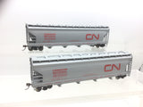 Bachmann 17513 HO Gauge Centre Flow Hopper Canadien National CN370018 x2