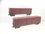Bev-Bel HO Gauge Unpainted Box Car x2