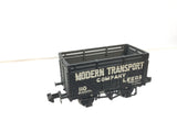 Graham Farish 377-201 N Gauge 8 Plank Wagon w Coke Rail Modern Transport Co Leeds
