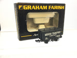 Graham Farish 377-201 N Gauge 8 Plank Wagon w Coke Rail Modern Transport Co Leeds