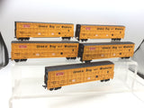 Life-Like 08990 HO Gauge Thrall Door Box Car Green Bay & Western GBW 54,Hampshire Models 