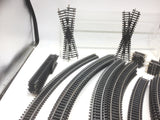 Job Lot of Hornby OO Gauge Steel Track and Points (Lot 1),Hampshire Models 