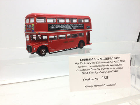 EFE E31901A OO/1:76 Gauge AEC Routemaster Bus Cobham 2007 Special