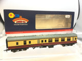 Bachmann 39-077E OO Gauge BR Maroon/Cream Mk1 Brake Corr 2nd Coach E34139