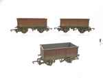 Hornby R6155 OO Gauge BR Stone Mineral Wagons Pack (3 Wagons)(L1)