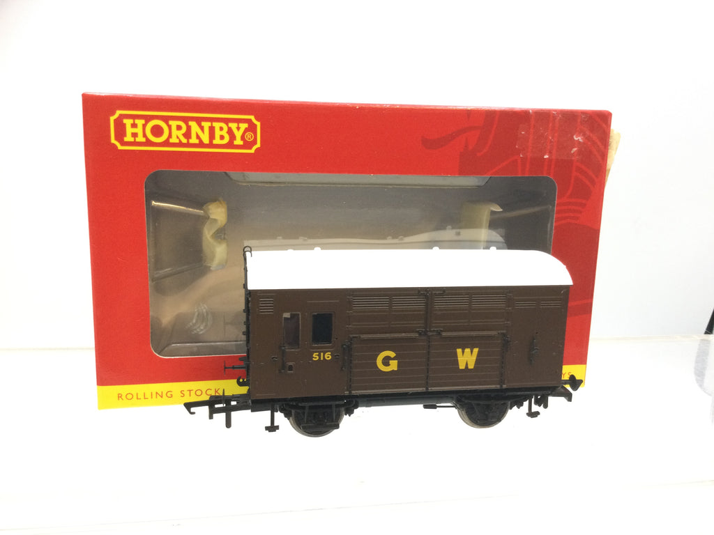 Hornby R162 Hornby R6562 OO Gauge GWR 4 Wheel Horsebox 516