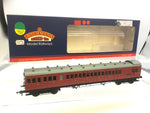 Bachmann 39-602 OO Gauge BR Maroon Birdcage Brake Third Lavatory Coach S3500S