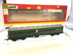 Hornby R4795 OO Gauge SR 58' Maunsell 9 Comp 3rd Coach 324 RENUMBERED (L1)