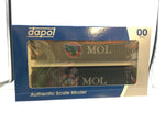 Dapol 4F-028-161 OO Gauge 40ft Container Set (2) MOL Weathered