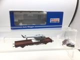 Roco 1910 HO Gauge DB Flat Wagon with Helicopter Load