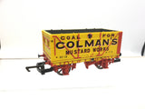 Hornby R6345 OO Gauge End Opening Wagon Colmans 19
