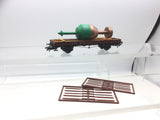 Trix 24052 HO Gauge DB Flat Wagon with Marine Buoy Load