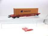 Roco 66596 HO Gauge DB Container Wagon Hapag-Lloyd