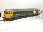 Hornby R2254A OO Gauge BR Large Logo Class 47 No 47432 (Weathered)