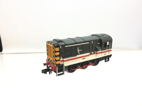 Graham Farish 371-005 N Gauge Class 08 08800 BR InterCity (Swallow)