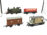 Hornby R2670 OO Gauge GWR Holden Loco with Wagons