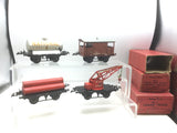 Job Lot of 4 Hornby Trains O Gauge Tinplate Wagons