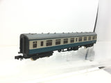 Graham Farish 0685 N Gauge BR Blue/Grey Mk 1 Corr 2nd Coach E24772