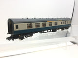 Graham Farish 0695 N Gauge BR Blue/Grey Mk1 Brake End Coach E21008 (L1)