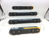 Hornby OO Gauge BR Blue/Yellow HST 43010/43011 plus 2 Coaches