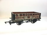 Hornby R6300 OO Gauge 5 Plank Wagon S Brookman, Bristol
