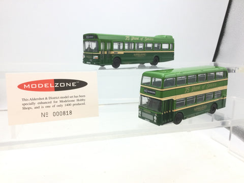 EFE 99916 OO/1:76 Gauge Aldershot & District Traction Co 75 Years Gift Set