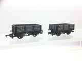 Hornby R6440 OO Gauge 4 Plank Wagon Bold Venture Lime Co x2