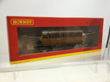 Hornby R40415 OO Gauge IoW CR, 4 Wheel Coach (5 Door), 3rd Class - Era 2