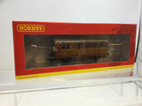 Hornby R40416 OO Gauge IoW CR, 4 Wheel Coach, Brake Third - Era 2