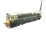 Heljan 3416 OO Gauge BR Green SYP Class 33 No D6551