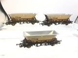 Hornby R6150A OO Gauge HAA MGR Wagon Triple Pack