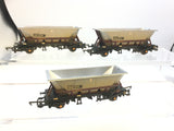 Hornby R6150A OO Gauge HAA MGR Wagon Triple Pack