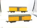 Triang R114 OO Gauge Box Car TR22831 Yellow x2