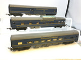 Triang R445/R446/R447 OO Gauge Transcontinental Blue Coaches x3