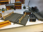 Job Lot of Triang OO Gauge Stations/Signal Box/Huts/Level Crossing etc