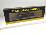 Graham Farish 373-626E N Gauge BR OBA Open Wagon Low Ends BR Railfreight Red & Grey