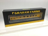 Graham Farish 374-089 N Gauge BR Mk1 BCK Brake Composite Corridor Coach Network Rail Yellow