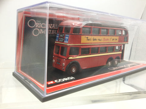 Corgi 43701 1:76/OO Gauge Q1 Trolleybus London Transport