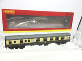 Hornby R40021 OO Gauge BR Choc/Cream Mk1 Brake Composite Corridor Coach W21083
