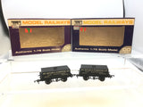 Dapol B738 OO Gauge Rectangular Tank Wagon Wm Butler & Co 64 x2